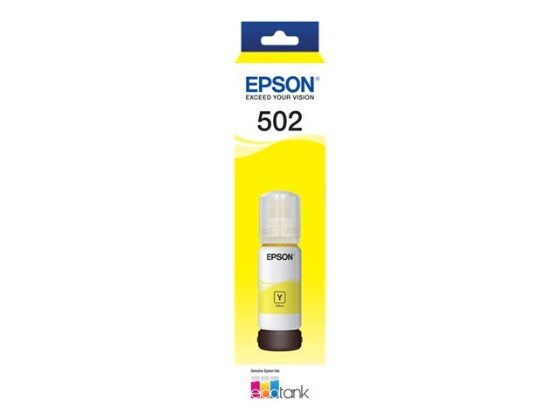 EPSON ECOTANK T502 YELLOW INK BOTTLE ECO TANK ET 2-preview.jpg